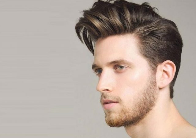 Pompadour Saç Stili - Erkek